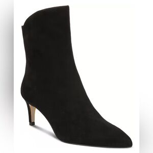 Sam Edelman Usha Pointed-Toe Dress Booties Black Suede